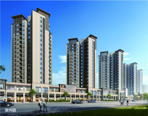 远洋繁花里山景洋房均价8300元/㎡左右