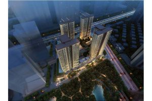 中山上乘世纪公园在售54-102㎡复式公寓带装修均价 24000元/㎡